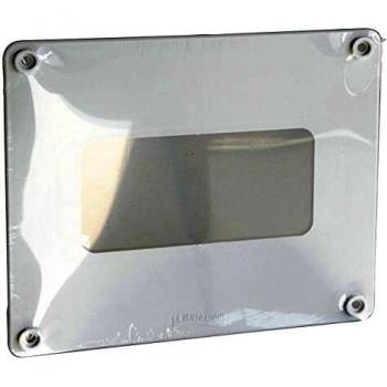 Tête de raccord ventilation rectangulaire 190 × 160 mm – tube 120 × 60 mm