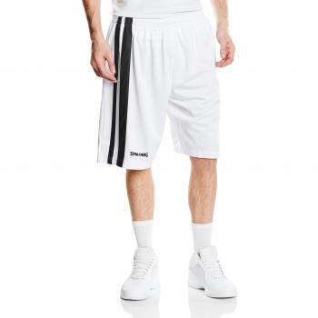 Spalding MVP Shorts – Profi‑Teamwear – Weiß/Schwarz – XXXXL