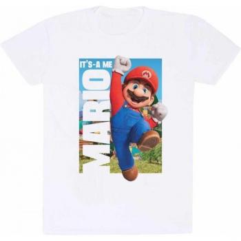T-shirt XXL Blanc Unisexe Mario Bros It's A Me