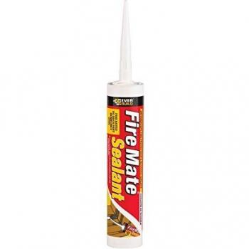 Everbuild Sika EVBFIRE Fire Mate Intumescent Sealant White C3