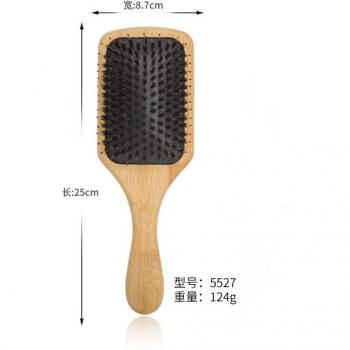 Masseur Capillaire BambuSanglier – Anti‑boulettes