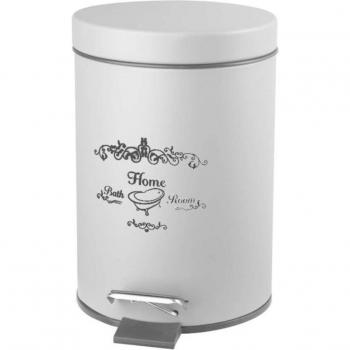 Cestino Nicea 3L Bianco Aqualine
