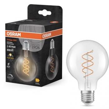 OSRAM LED Vintage G80 E27 7,2W warmweiß dimmbar
