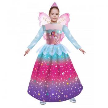 Disfraz de Barbie Princesa Hada para Niñas 5-7 Años