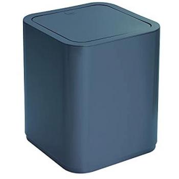 Gedy G-Seventy Gettacarta 8 lt in plastica riciclata, Blu Petrolio, design Matteo Thun, dimensioni 24,6X20X20 CM, peso 0,47 KG