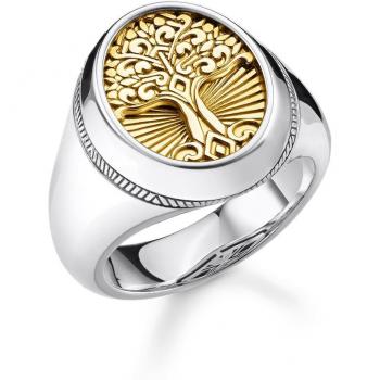 Anillo “Love Tree” Thomas Sabo – Platería con baño de oro 18K