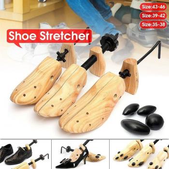 Zapatos planos ajustables de madera