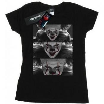 Damen‑Blaue Cotton T-Shirt Pennywise Print XL Weiß