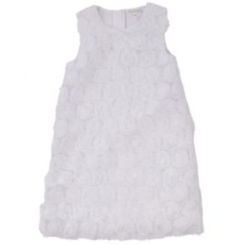 Abito da cerimonia Guess tessuto mesh bianco per ragazze