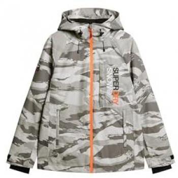 Chaqueta Ski Freestyle Core Gris para hombre Superdry