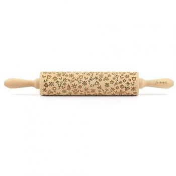 Folkroll Teigroller »3D-Motiv-Teigrolle«, Flower