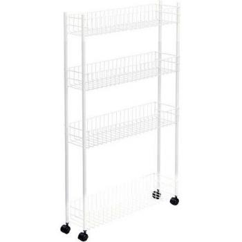 Metaltex Fino Transportwagen, 4 Etagen, 16x60x95 cm