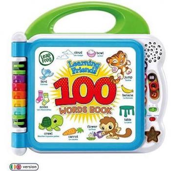 LeapFrog 601503 Learning Friends 100 Words Baby Book Educational and Interacti