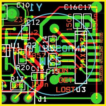 Don't get lost Vinyle jaune 180 gr
