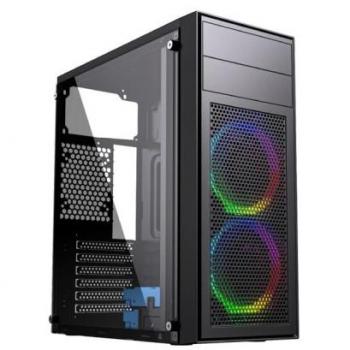 Caja ATX Gembird CCC-FC-M100RGB con RGB