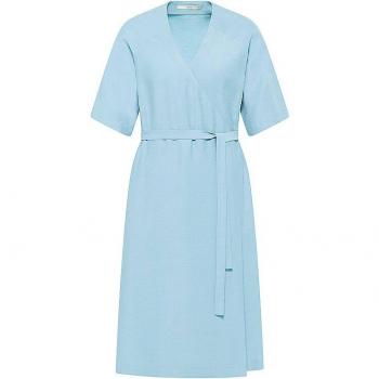 LANIUS Damen Wickelkleid Hellblau 36