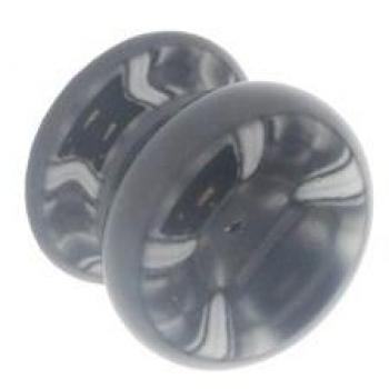 Securit Matte Black Ceramic Cupboard Knob