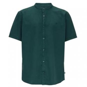 Kurzarmhemd mit Garment Dye