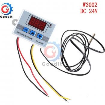 W3002 Controlador LED de temperatura AC/DC 12‑24 V