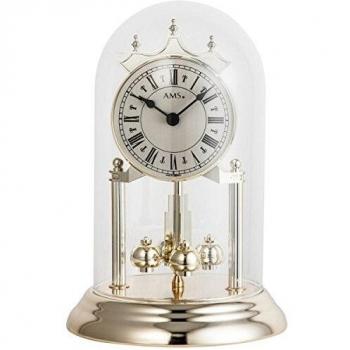 AMS J1203 Jahresuhr, Holz, mehrfarbig, 25 x 18 x 18 cm