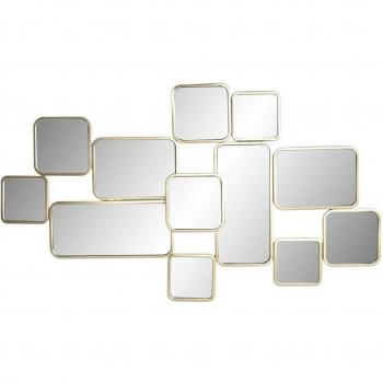 Dkd Home Decor Gold-Wandspiegel (97,5 X 2,5 X 56 Cm)