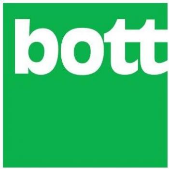 Bott Schlauchhalter Alu. B.250xT.100mm f.Lochplatten