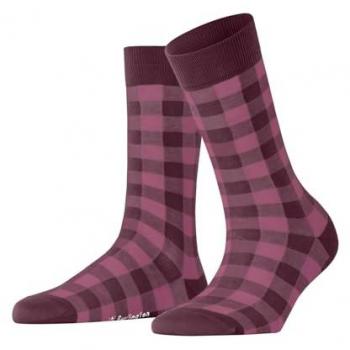 Dames Vichy Sokken van Burlington – Stapel Comfort