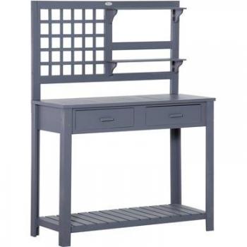 Outsunny Multifunktionaler Pflanztisch grau