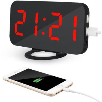 Reloj LED Kidsidol 2 en 1 con carga USB