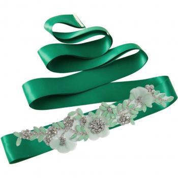 OLOMLB Gold Flower Sash B