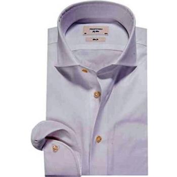 Herren Slim Fit Business-Hemd aus Twill