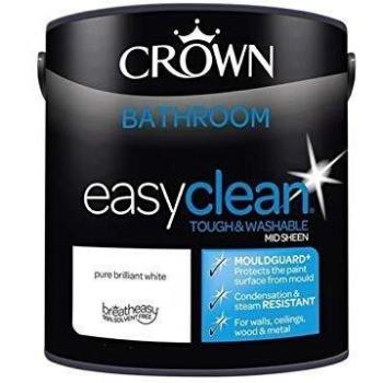Crown Easyclean Bathroom Mid Sheen 2.5L