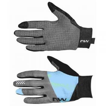 Northwave Air lange Handschuhe für Damen beige/blau