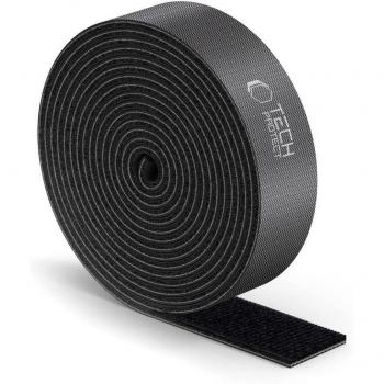 Tech‑Protect Velcro Cable Organizer 300 cm Nero