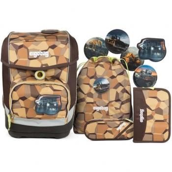 Cubo Schulranzen‑Set 16 (ERGOBAG) – 40 cm, 19 L – Bodo Kahki