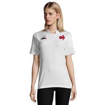 Le Coq Sportif Damen FFR XV Pro W New Optical Weißes Unterhemd, M