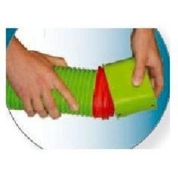 Raccord Droit 50x100 pour Réseaux VMC