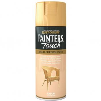 Rust-Oleum Painter's Touch 400ml Khaki Gloss Spray Paint