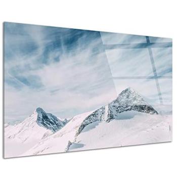 Art Murale Sommet de Montagne 100x60 cm