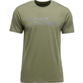 Black Diamond Stacked T-Shirt für Herren