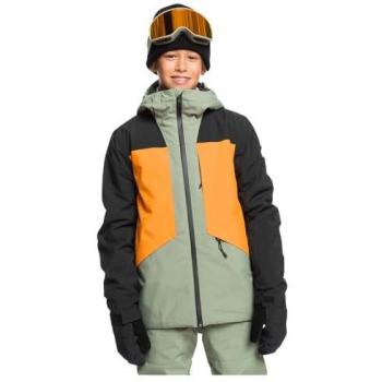 Veste Verte Quiksilver Ambition pour Enfants