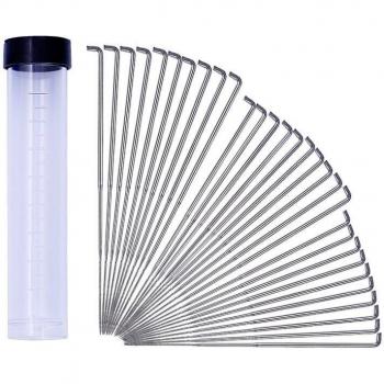 Nonvor 30pcs Wool Felting Needles with Wooden Handle and Clear Case
