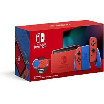 Console Nintendo Switch Édition Mario Rouge/Bleu
