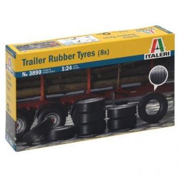 TrailersRubber 3890 1/24 Wheel Kit (8)
