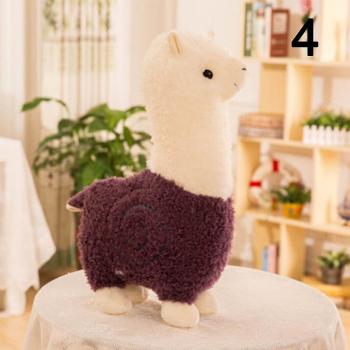 Poupée peluche Tiuyii 28 cm – Alpaga violet, jouet éducatif