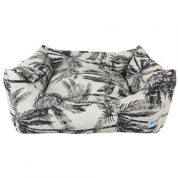 Cuna Mullida Palmeras para Perros y Gatos Talla M