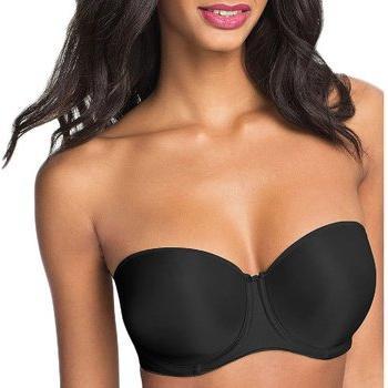 Fantasie Black Strapless Moulded Bra