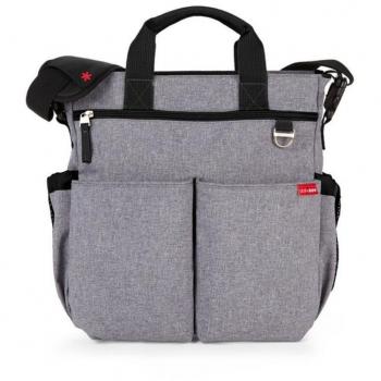Skip Hop Duo Signature Heather Grey Nappy Bag