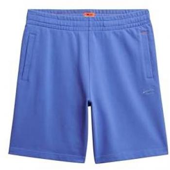 Superdry Pantaloncini in Maglia Essenziale Blu XL con Logo