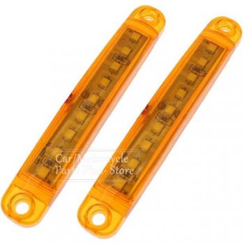 24V Waterdichte Amber LED Verlichting voor Bus en Vrachtwagen